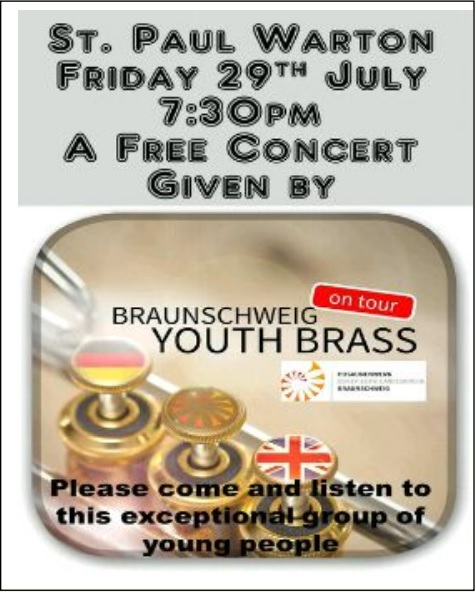 Free Brass Band Concert in Church